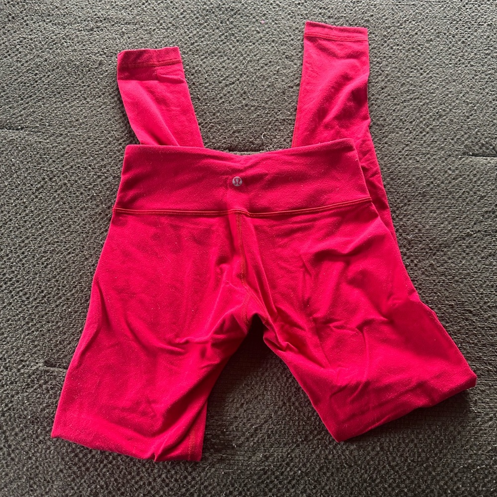 Lululemon Athletica Women’s Red Leggings